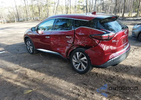 2021 Nissan Murano Sl Intelligent Awd from USA, damaged, VIN 5N1AZ2CS8MC111804